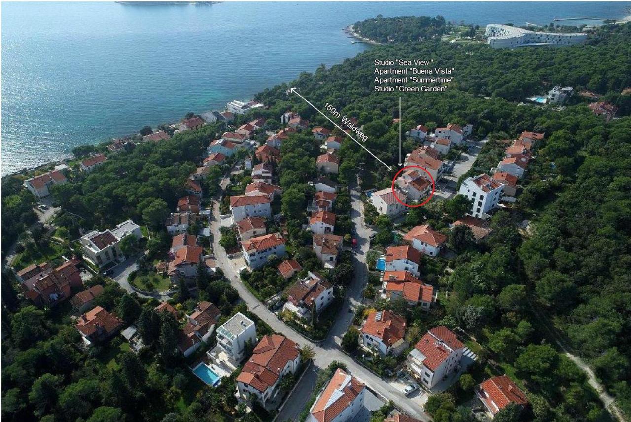 Studio Sea View Borik Ровинь Экстерьер фото